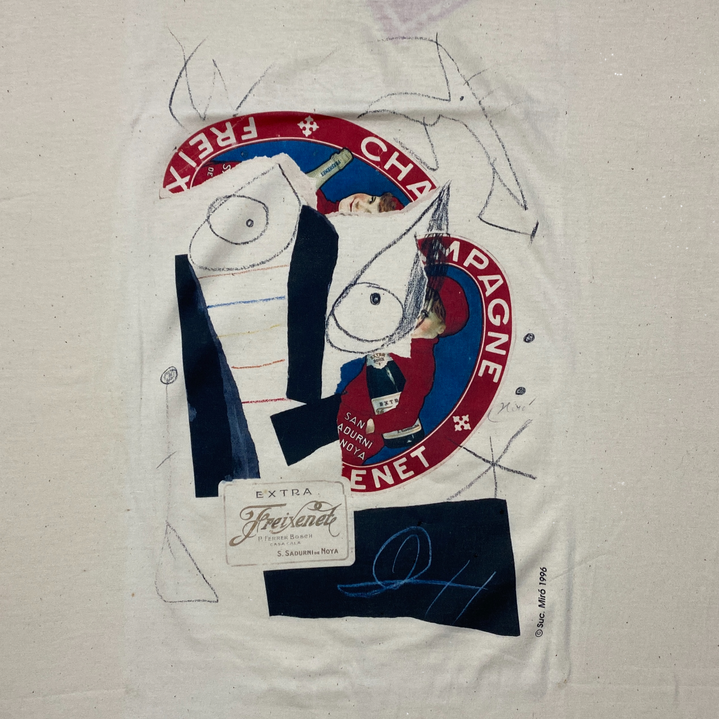 1996 Joan Miró x Freixenet Vintage Deadstock Tee (XL)