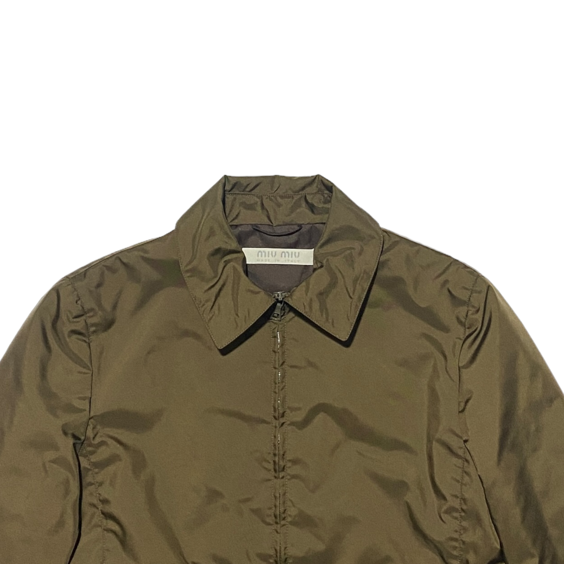 S/S 1999 Miu Miu Hidden Pockets Jacket (46) – Bintagged