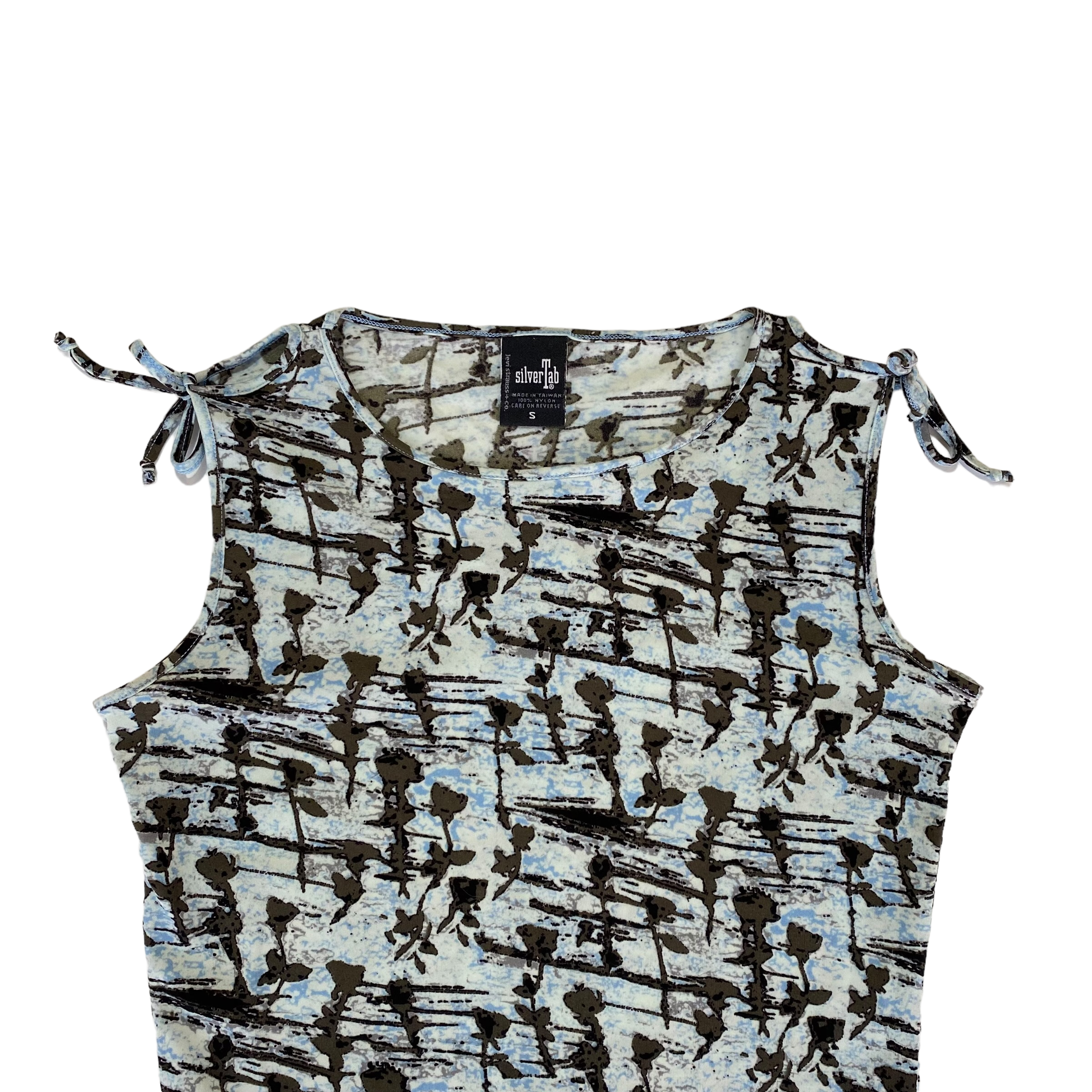 00's Levi’s Silvertab Print Top (S)