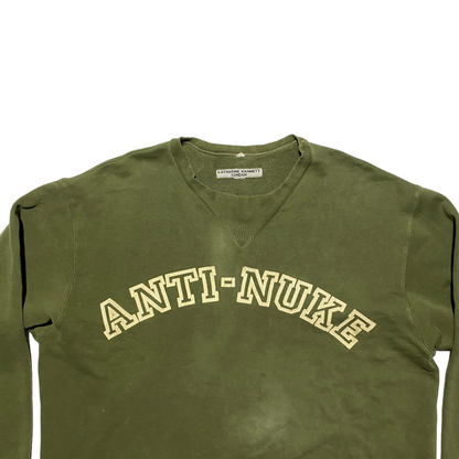 1986  Katharine Hamnett “ANTI-NUKE” Sweatshirt (XL)