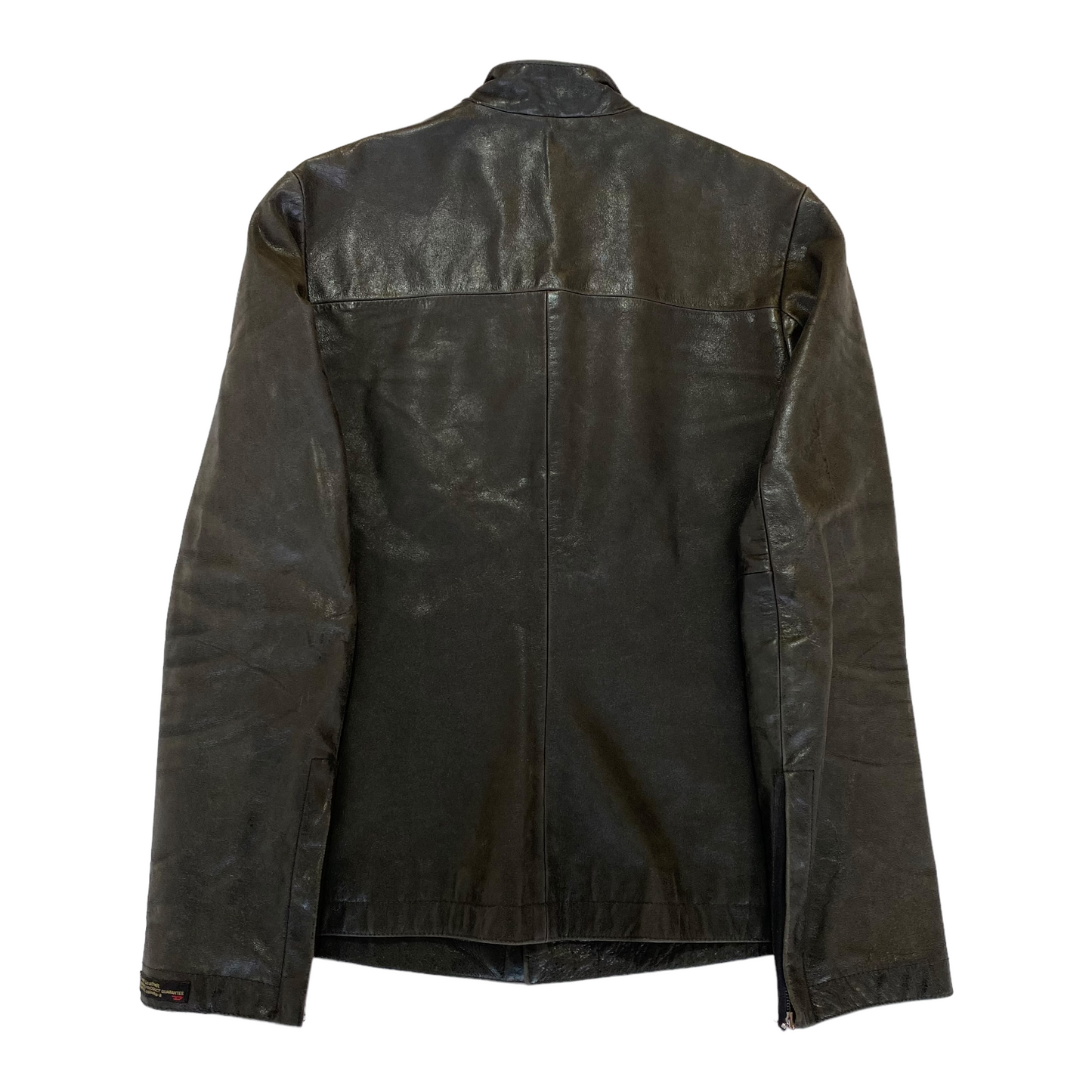 2000's Leather Jacket (M)