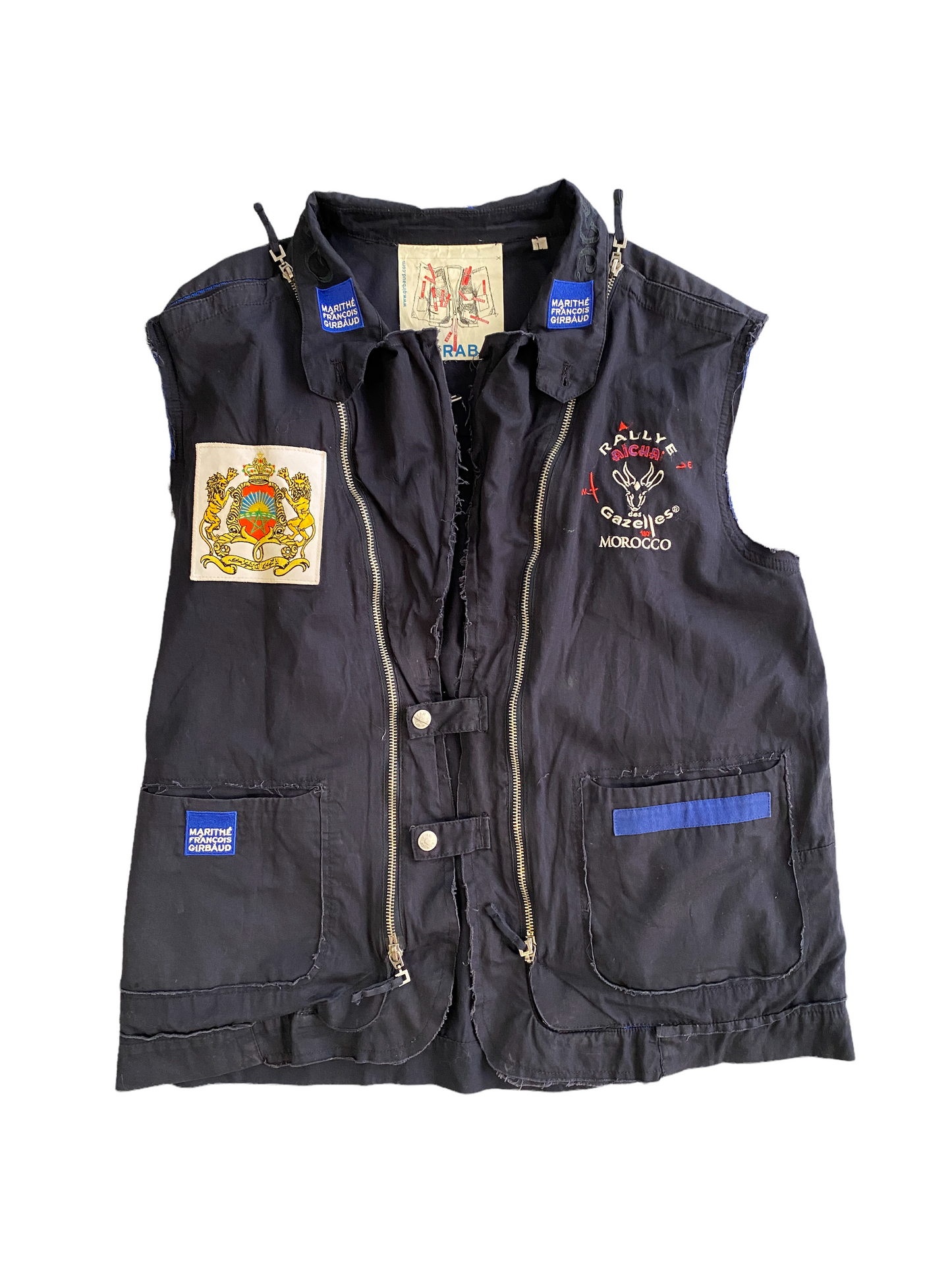 00's Marithé François Girbaud “Waearabag” Tech Vest (L)