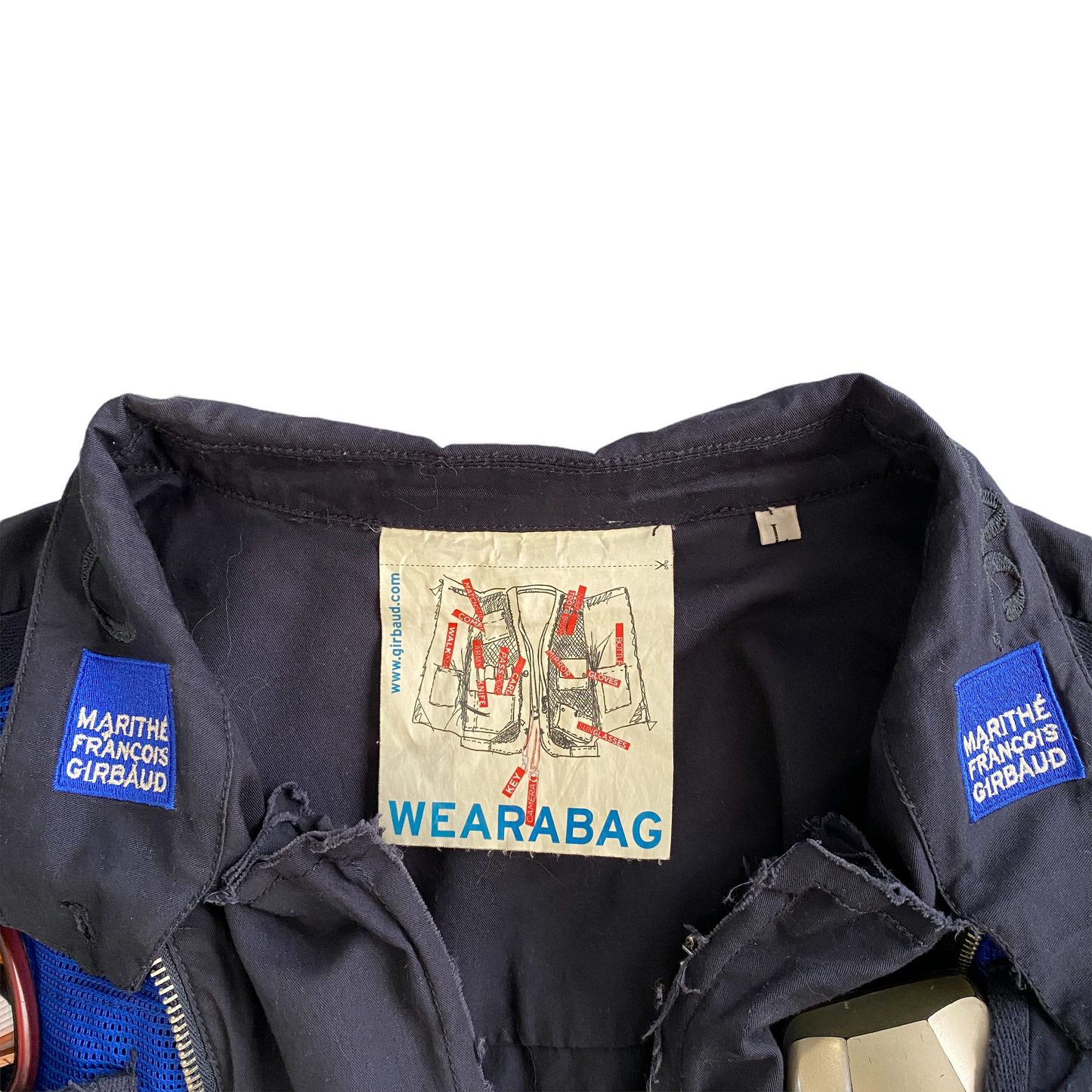 00's Marithé François Girbaud “Waearabag” Tech Vest (L)