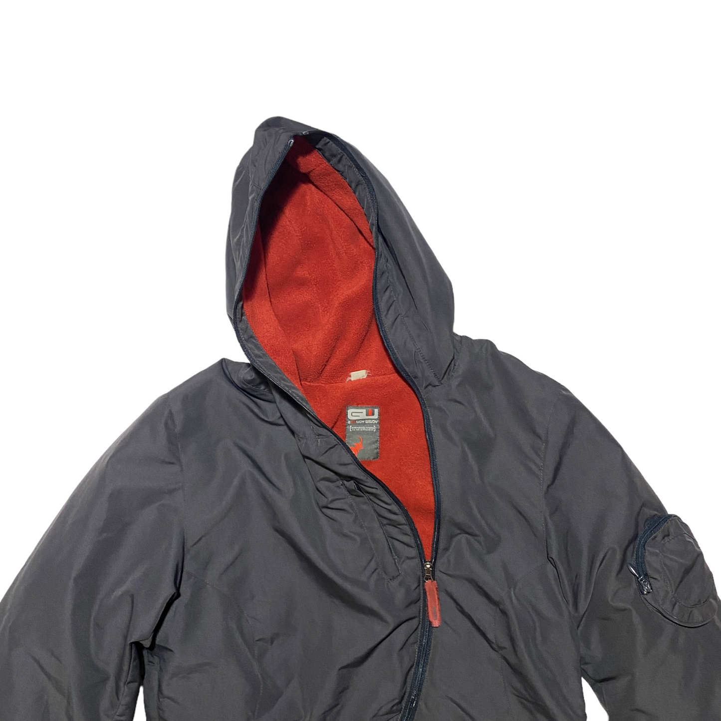90's Goondy Windy Asymmetrical Full Zip Jacket (S)