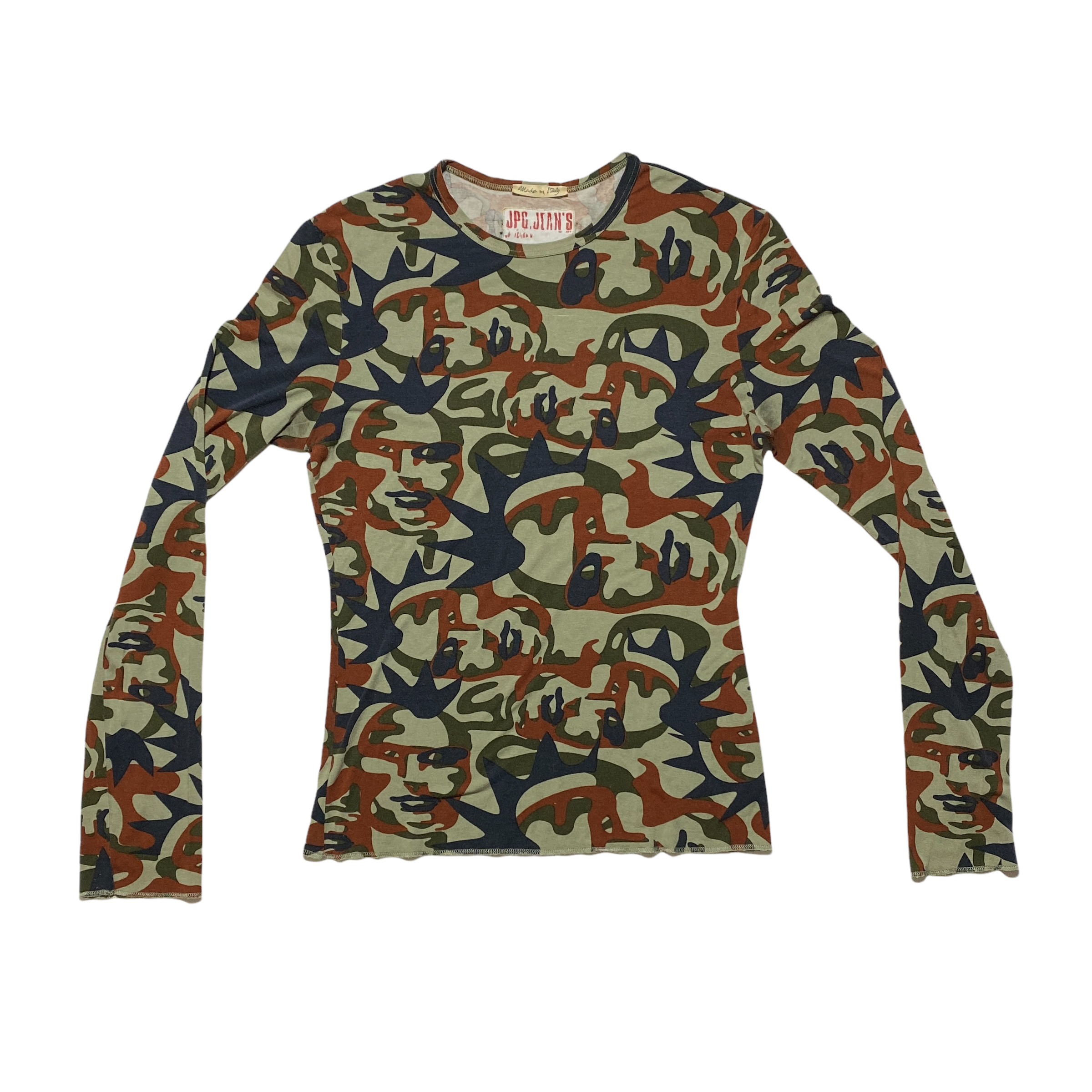 1995 Jean Paul Gaultier Printed Top (M)