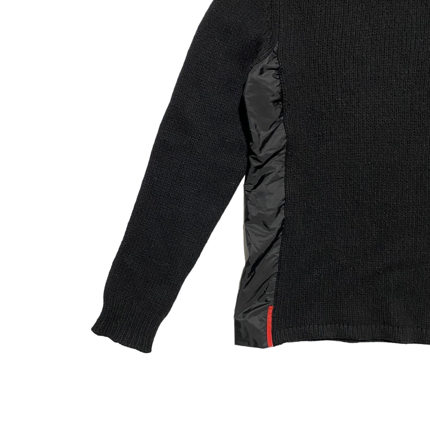 00's Prada Sport Knit Hoodie (L)