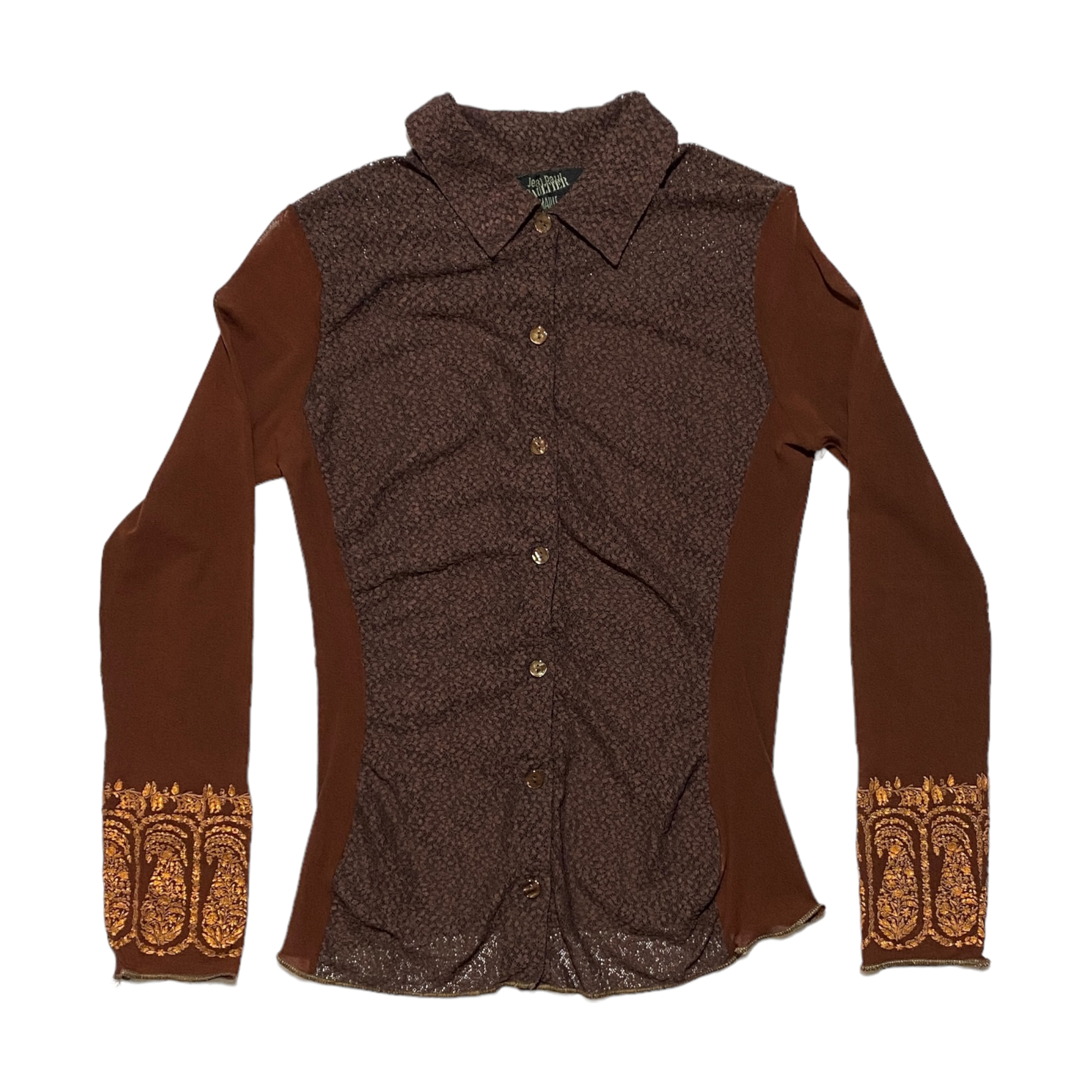 00's Jean Paul Gaultier Mesh Shirt (M)