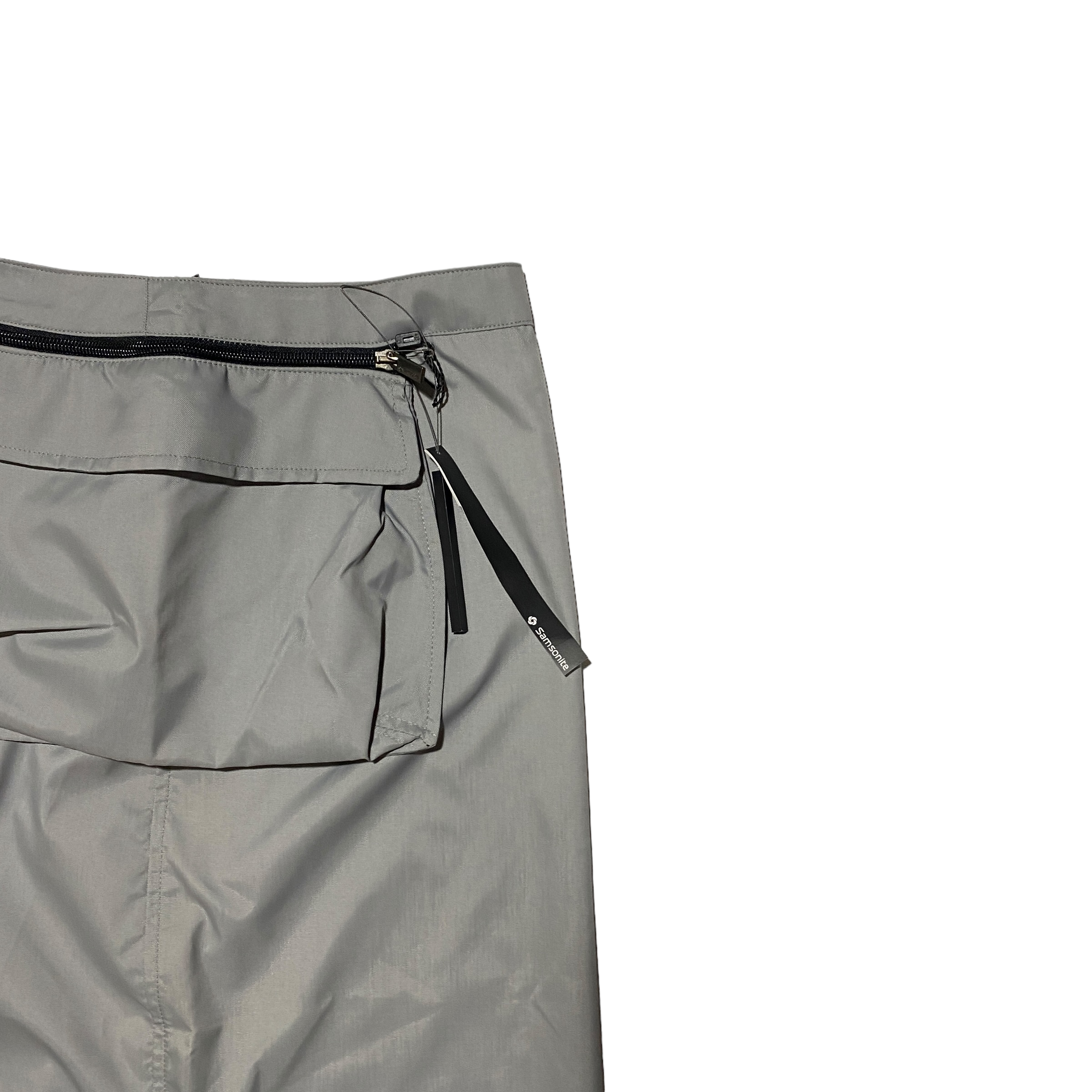 00's Samsonite ''Travel Wear Collection'' by Neil Barrett Cargo Skirt (37W)