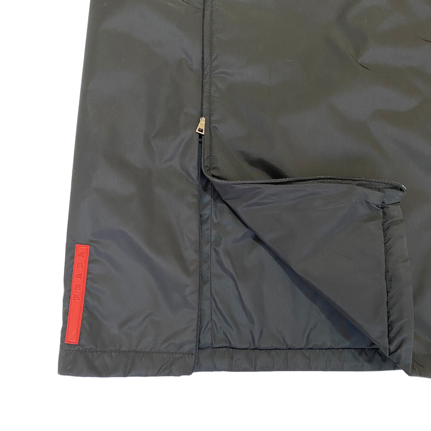 00’s Prada Sport Double Zip Skirt (38W)
