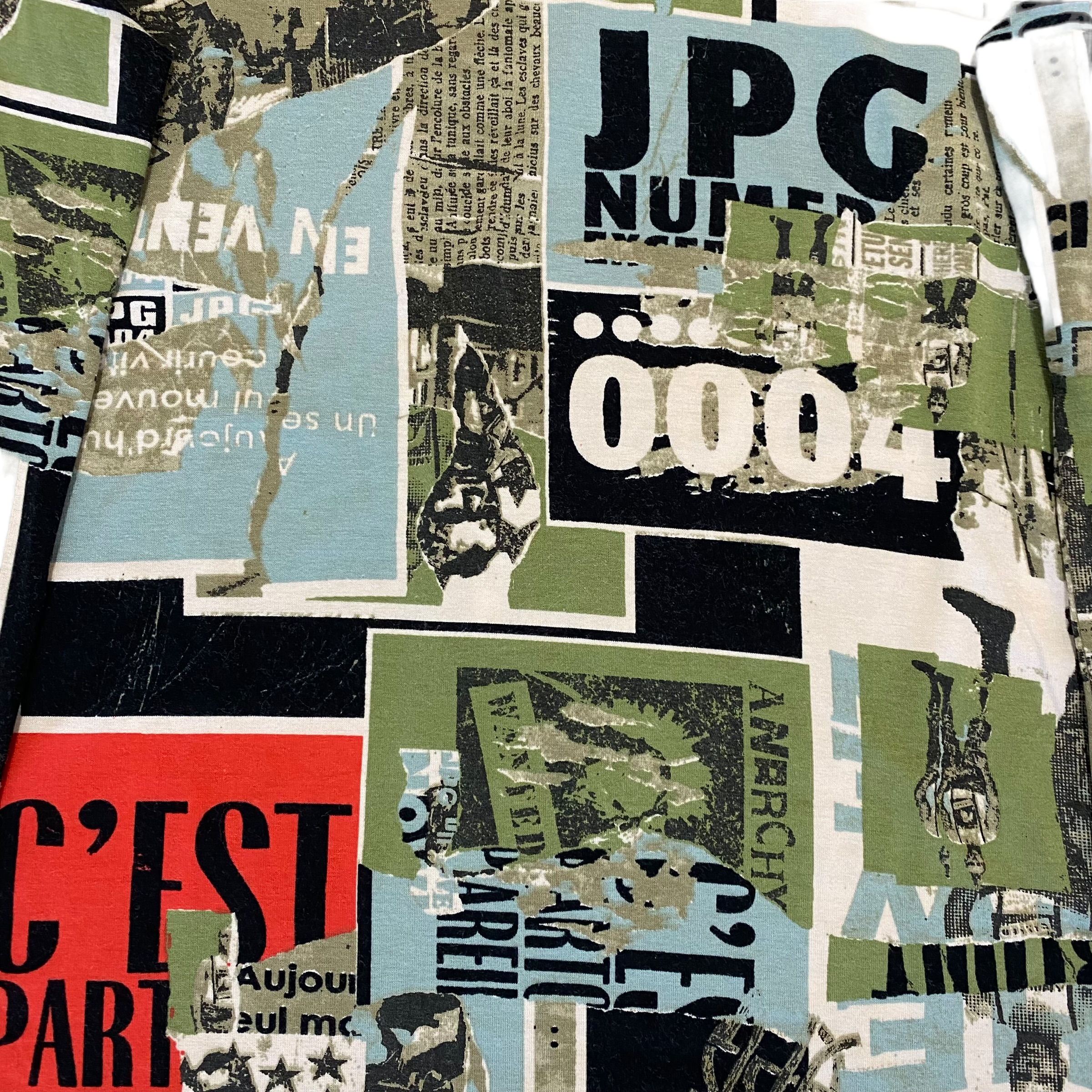 2004 Jean Paul Gaultier JPG Jeans t-shirt (L)