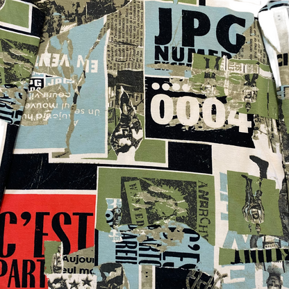 2004 Jean Paul Gaultier JPG Jeans t-shirt (L)