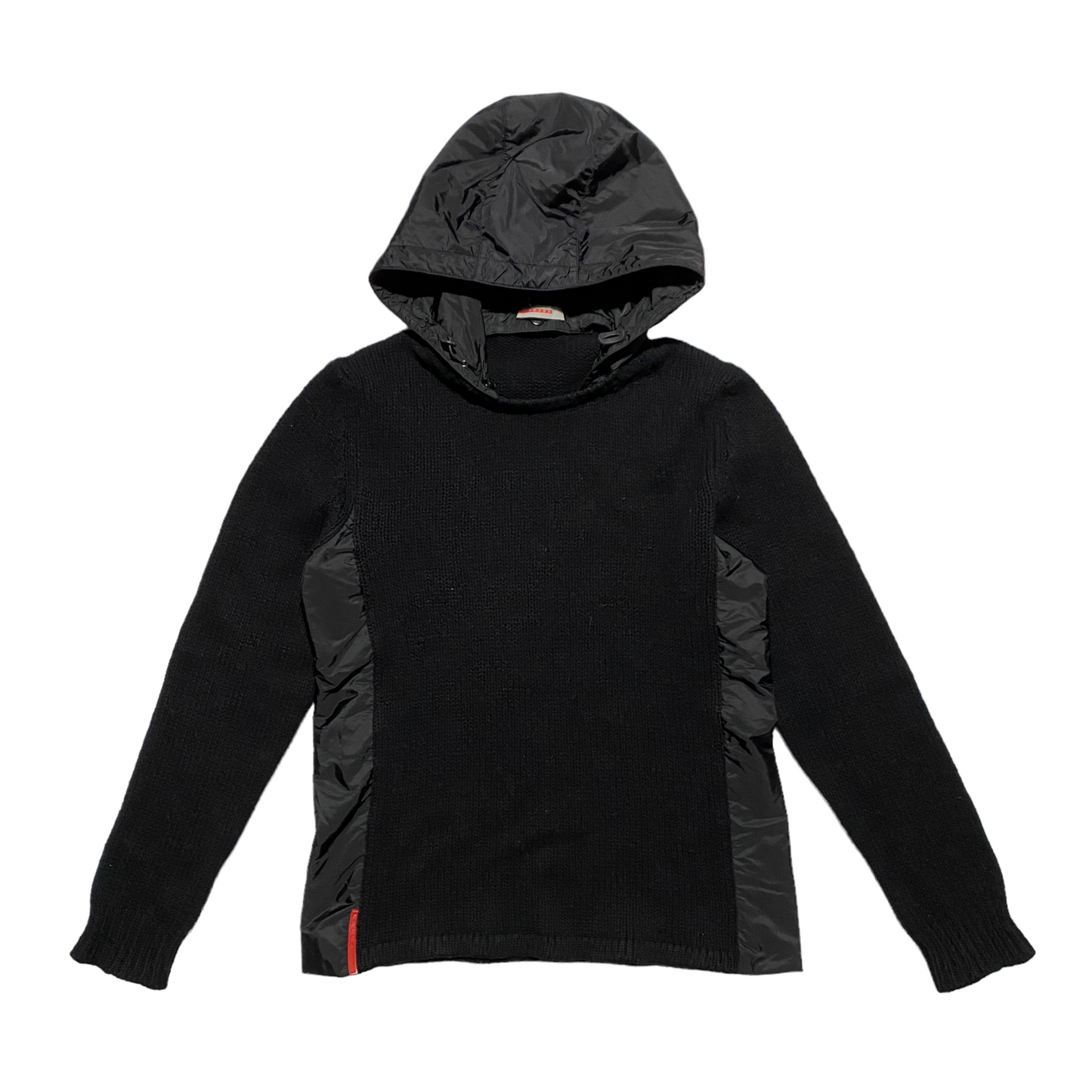 00's Prada Sport Knit Hoodie (L)