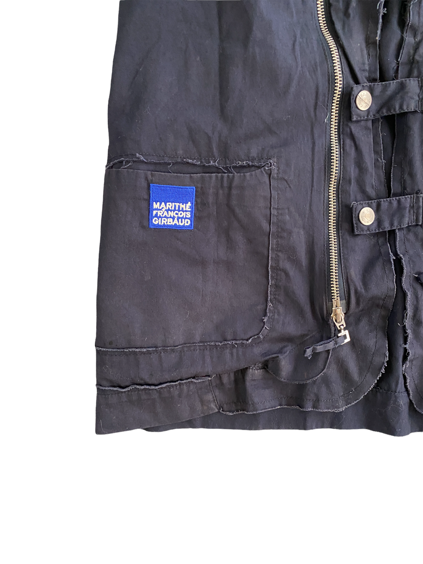 00's Marithé François Girbaud “Waearabag” Tech Vest (L)