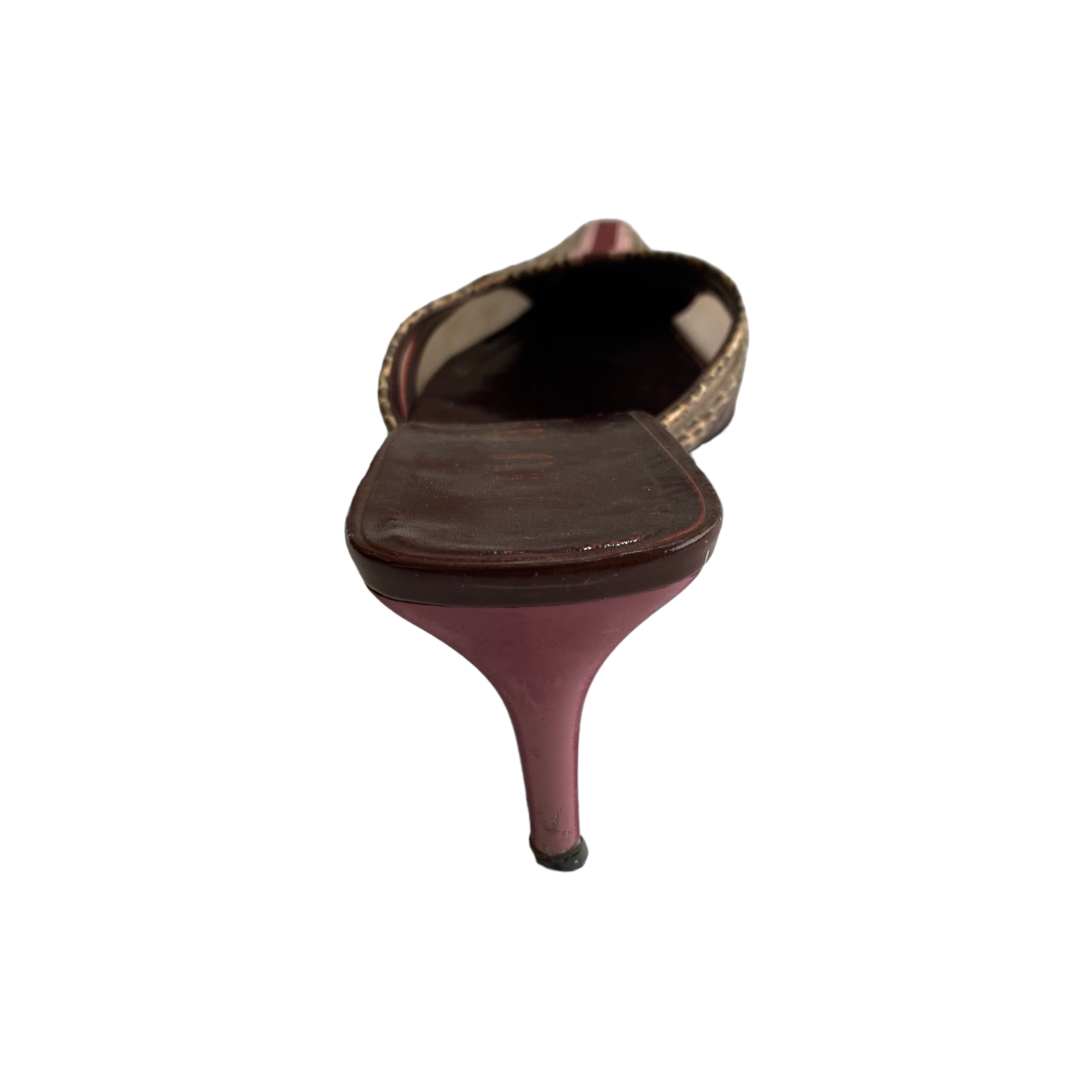 S/S 2000 Python Kitten Heels Mules (37EU)