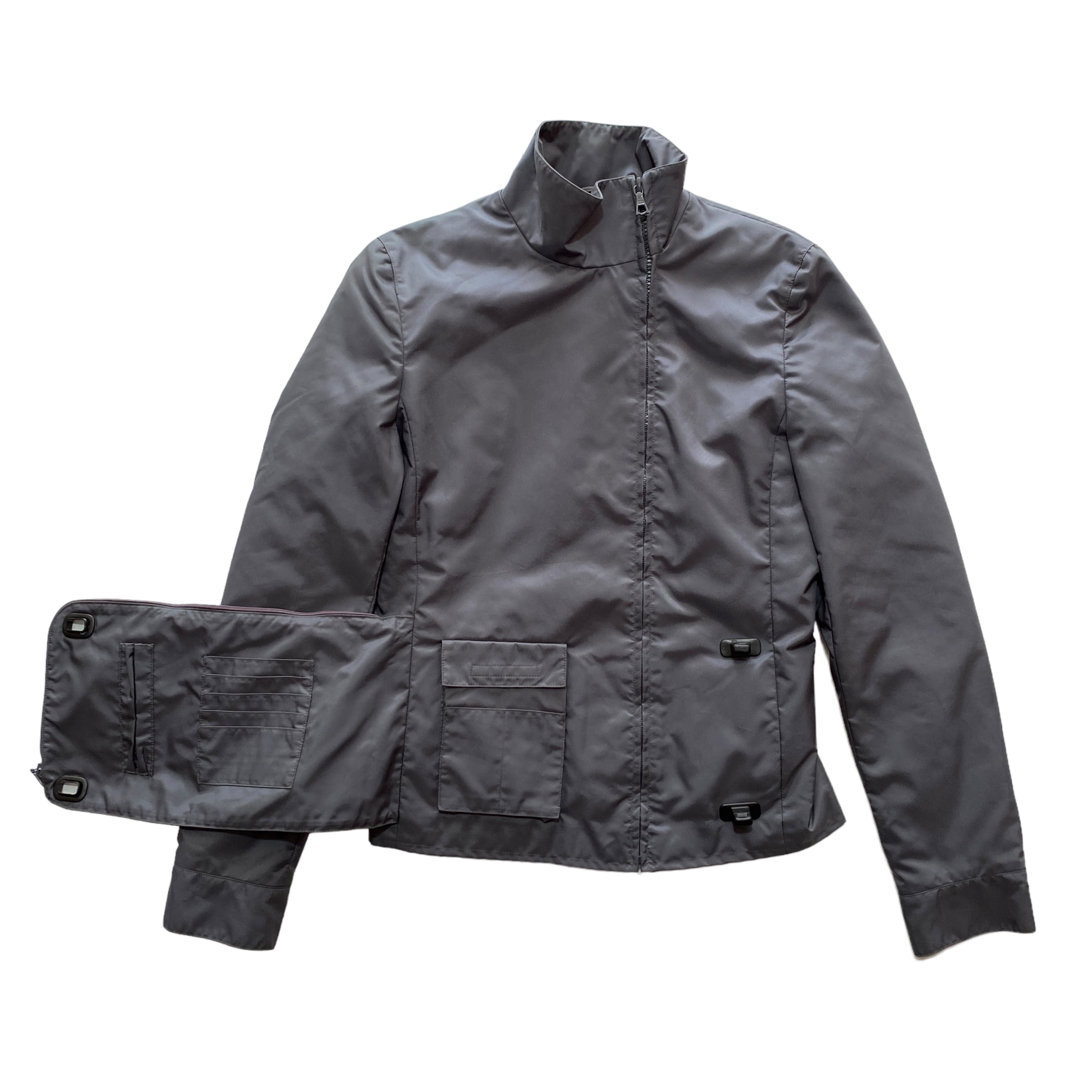 F/W 1999 Miu Miu  Asymmetrical Tech Jacket (40)