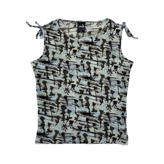 00's Levi’s Silvertab Print Top (S)