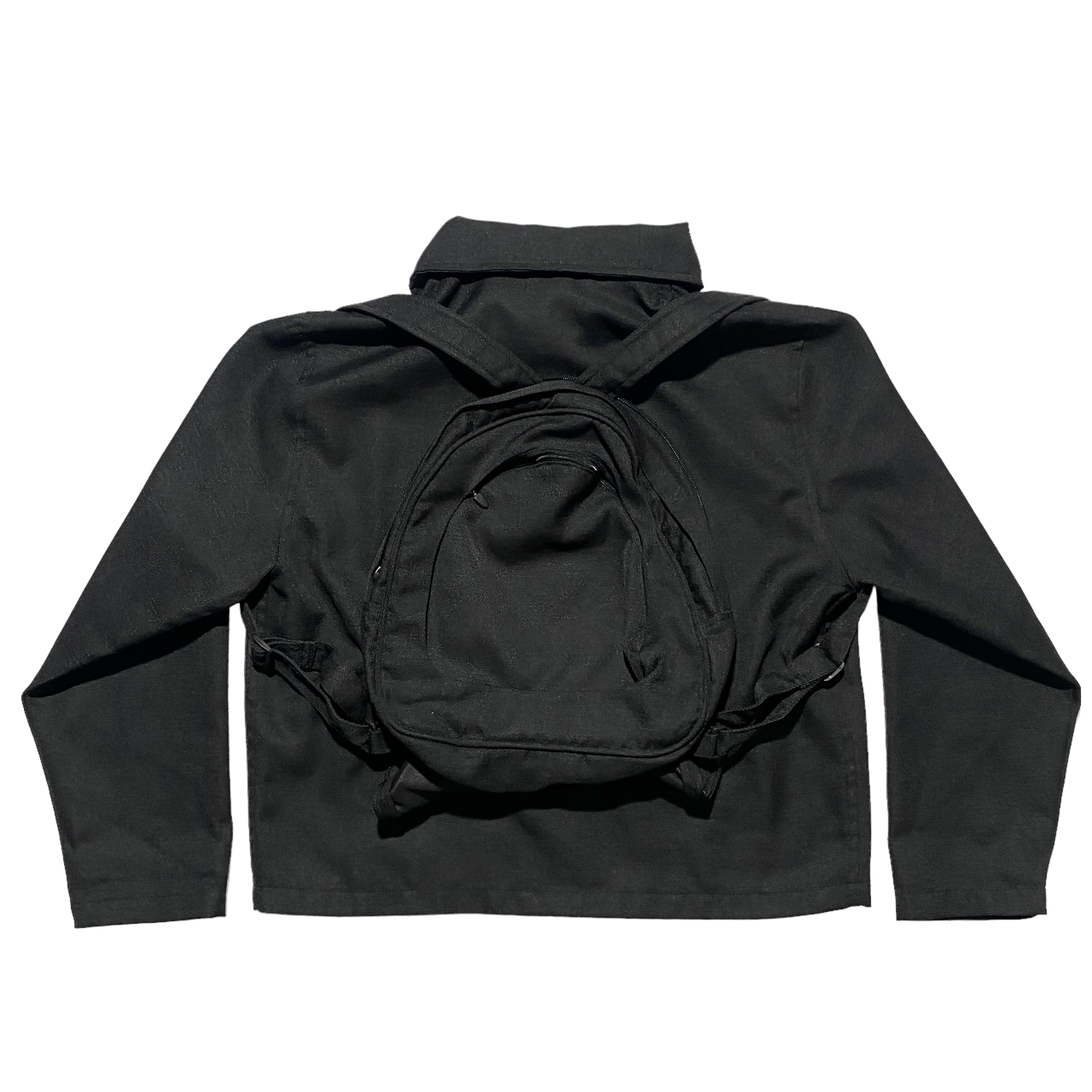 90's Mandarina Duck  “Jackpack” Convertible Jacket (42)
