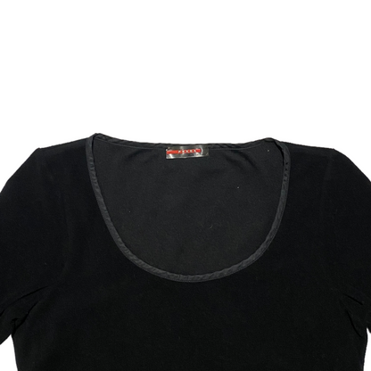 00`s Prada Sport Fleece Long Sleeve T-Shirt (S)