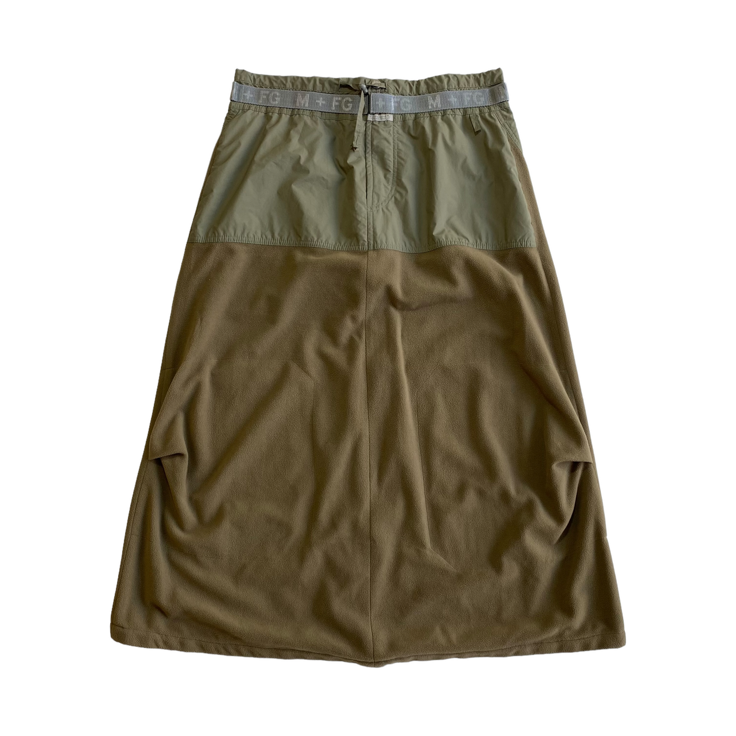 00's Marithé François Girbaud Adjustable Waist Midi Skirt (36-42W)