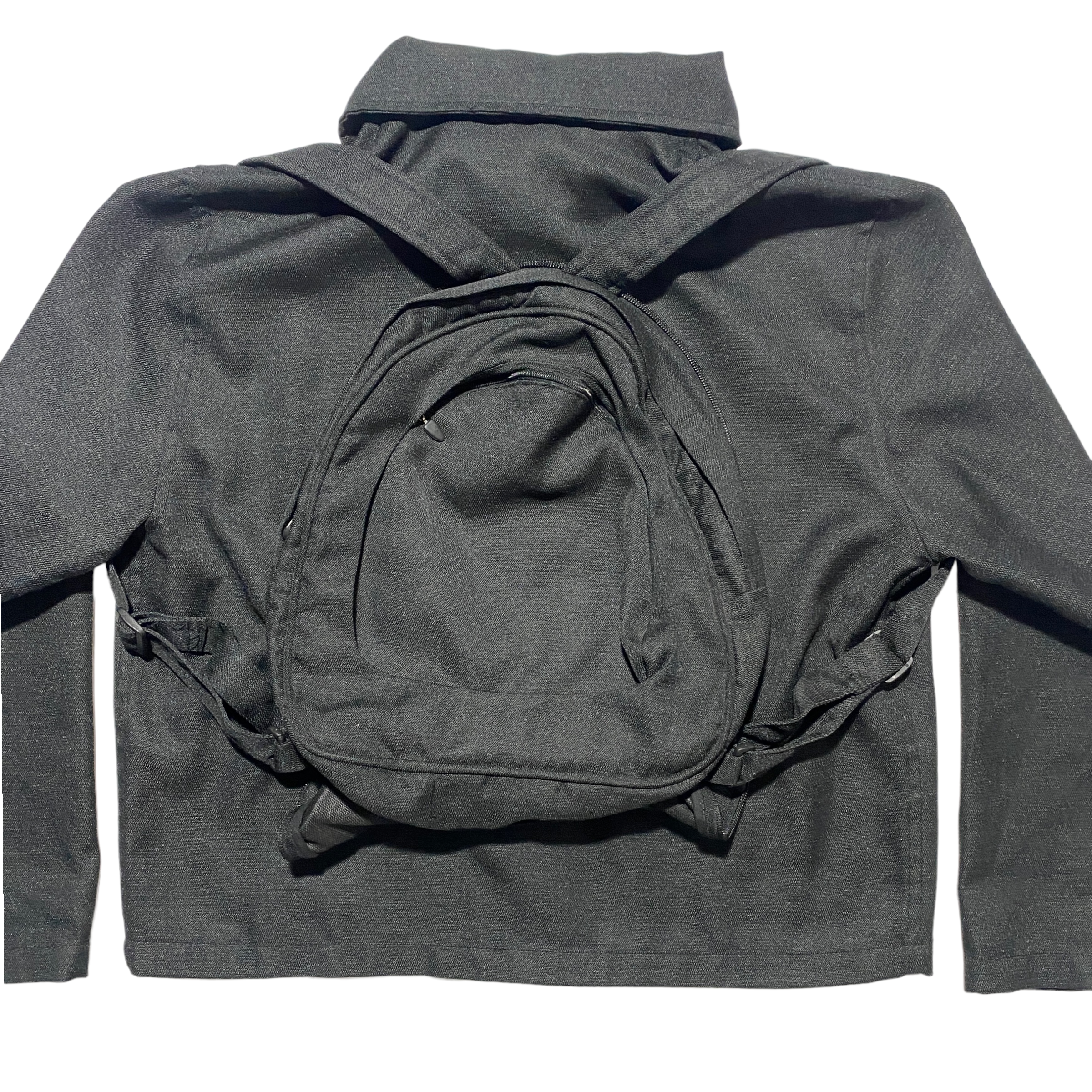 90's Mandarina Duck  “Jackpack” Convertible Jacket (42)