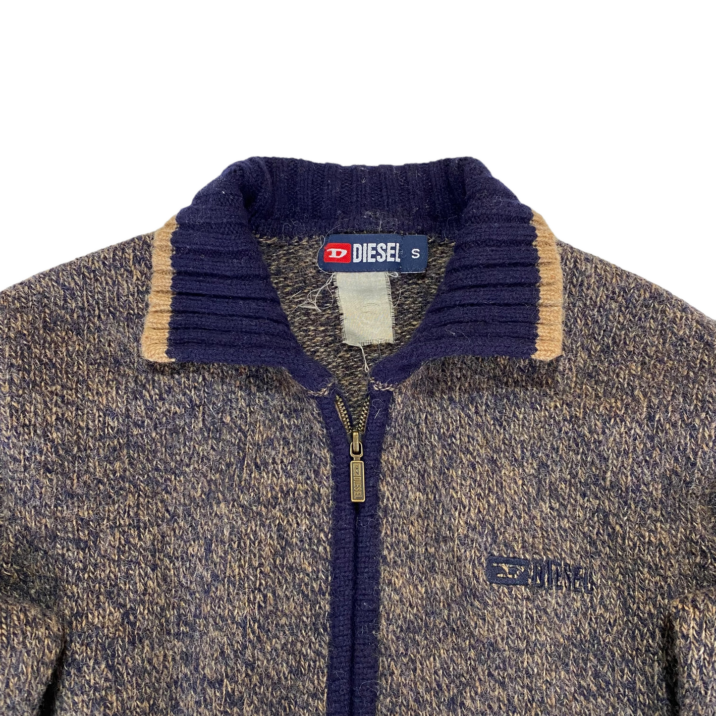 00's Diesel Knit Full Zip Jersey (S)